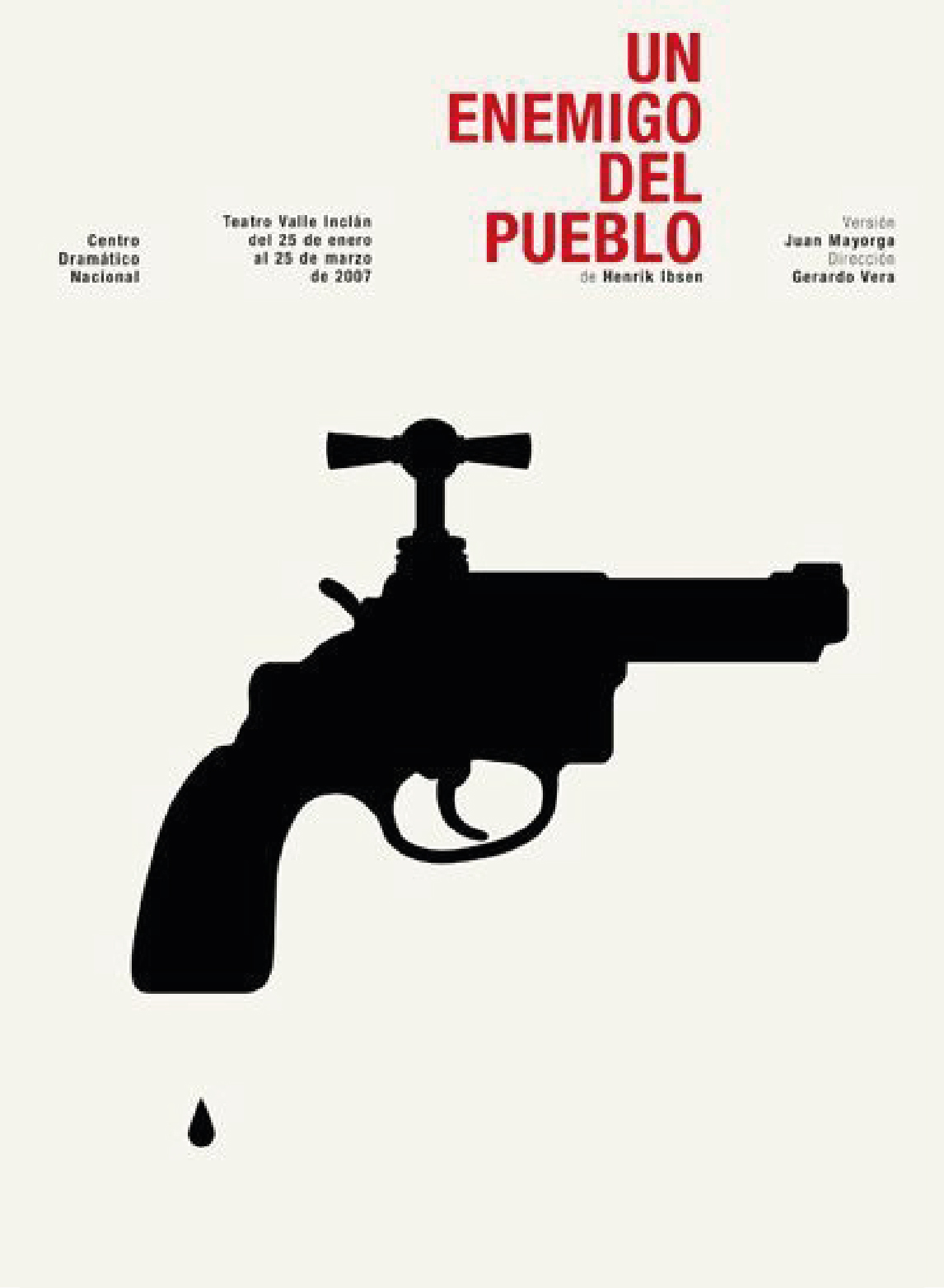 Cartel Un enemigo del Pueblo